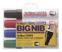 Whiteboardmarkers Artline 5109A BIG ass. färger (4 st.)