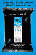 Aktivt Stenkol 0,42-0,85 mm, 1,7 Liter - toppkvalitet