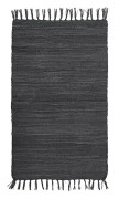 ABANO Bomullsmatta 60x200 cm Mörkgrå Vivace