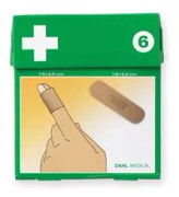 Tygplåster, 50-pack "6"