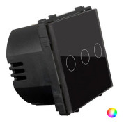 Triple Switch Ledkia Modern 5172 Pekskärm På distans Glas PC