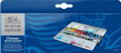 W&N Cotman Watercolor sketchers metalbox inkl 24 färger