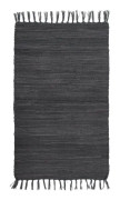 ABANO Bomullsmatta 50x80 cm Mörkgrå