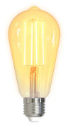 Spiral LED-lampa Filament E27 WiFI 5.5W ST64, Dimbar