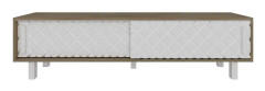STENHESTRA TV-Bänk 180 cm Brun/Vit
