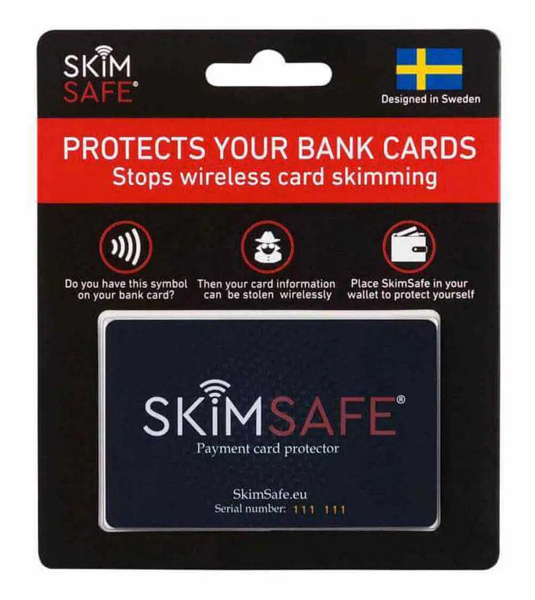  SkimSafe kontaktlöst kortskydd