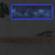 Väggdekor LED-belysning Canvas Målning