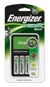  Energizer  Maxi Compact Charger Batteriladdare + 4 st AA/LR6