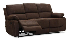 Haga Gruppen Soffa Texas Recliner 3-sits Brun