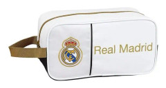 Skoförvaring Real Madrid C.F. Vit Svart Polyester Nylon