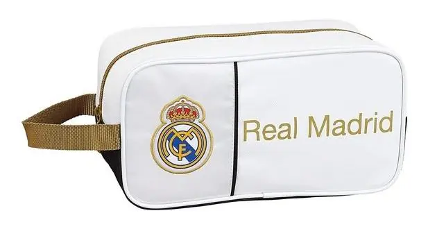 Skoförvaring Real Madrid C.F. Vit Svart Polyester Nylon