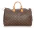 Pre-owned Louis Vuitton Monogram Speedy 40 Brown