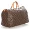 Pre-owned Louis Vuitton Monogram Speedy 40 Brown