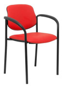 Receptionsstol Piqueras y Crespo NSPRJCB Röd