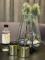 Tenderflame Gift Set, 2 bordsbrännare + 0,5 L bränsle, Lilly 8 cm guld