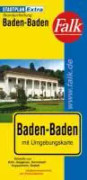 Falk Stadtplan Extra Standardfaltung Baden-Baden