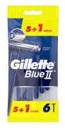 Gillette - Blue II - 6 pc
