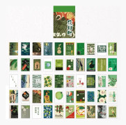 366 st/naturlandskap brevpapper klistermärke bok