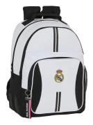 Skolryggsäck Real Madrid C.F. Vit Svart