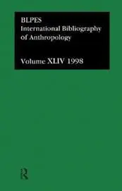 IBSS: Anthropology: 1998