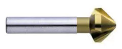 Exact 05562 Konisk försänkare 25 mm HSS TiN Cylinderskaft 1 st