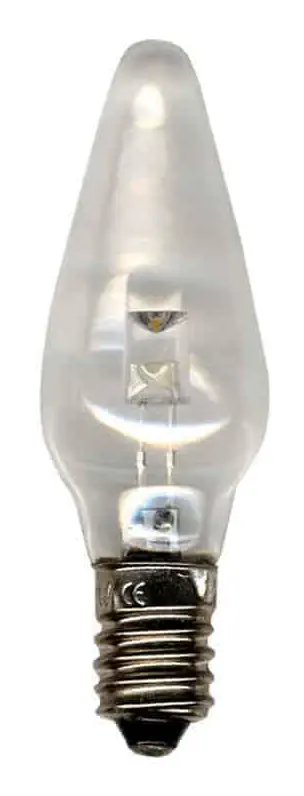 Universal LED Bulb E10 10-55V klar 3-pack