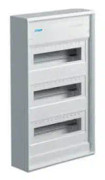 Normcentral HAGER Volta VA36CN utanpåliggande 3 rad 36 moduler utan dörr HxBxD 515x305x96,5mm vit