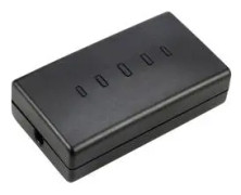 interBär 8122-004.01 LED-sladdimmer Svart AV/På Brytförmåga (min.) 4 W Bryteffekt (max.) 160 W 1 st