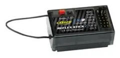 Carson Modellsport Reflex Stick 2 6-kanals mottagare 2,4 GHz Instickssystem Graupner/JR