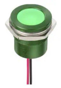 APEM Q22F5ARXXSR24AE LED-signallampa Röd precis 24 V/AC, 24 V/DC 5.7 V 800 mcd