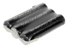 Panasonic eneloop Pro Batteripack Antal celler: 3 Batteristorlek: AAA (R03) Z-lödfana NiMH 3.6 V 900 mAh