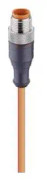Lumberg Automation 11804-1 Sensor/ställdon-kontakt, konfektionerad M12 Kontakt hane rak 2.00 m Antal poler (RJ): 4 1 st