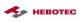 Hebotec 11-KE07015FRT Kardborreband för paketering Statisk del och fleecedel (L x B) 15000 mm x 7.5 mm Svart 15 m