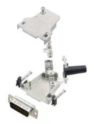 Amphenol L17D45ZF09-RG+L717SDE09P D-Sub stiftlist set 45 ° Antal poler: 9 Lödhona 1 st