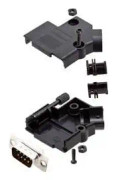 Amphenol L17D45PK-P-37+L717SDC37P D-Sub stiftlist set 45 ° Antal poler: 37 Lödhona 1 st