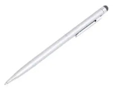 LogiLink AA0041 Touchpenna med kulspetspenna Silver