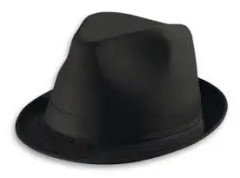 Fedora Trilby Blues Brothers Hatt S/M