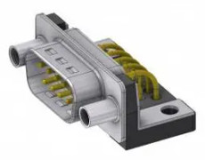 Deltron Connectors DTS 09 PYC M66UN D-Sub kontakt 90 ° Antal poler: 9 Lödning, Pins 1 st