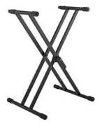 Keyboardstativ König & Meyer KM-18990 Svart Två ben, inställbar i höjdled