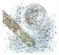 Nagelglitter - Wink Effect - Hexagon - 37