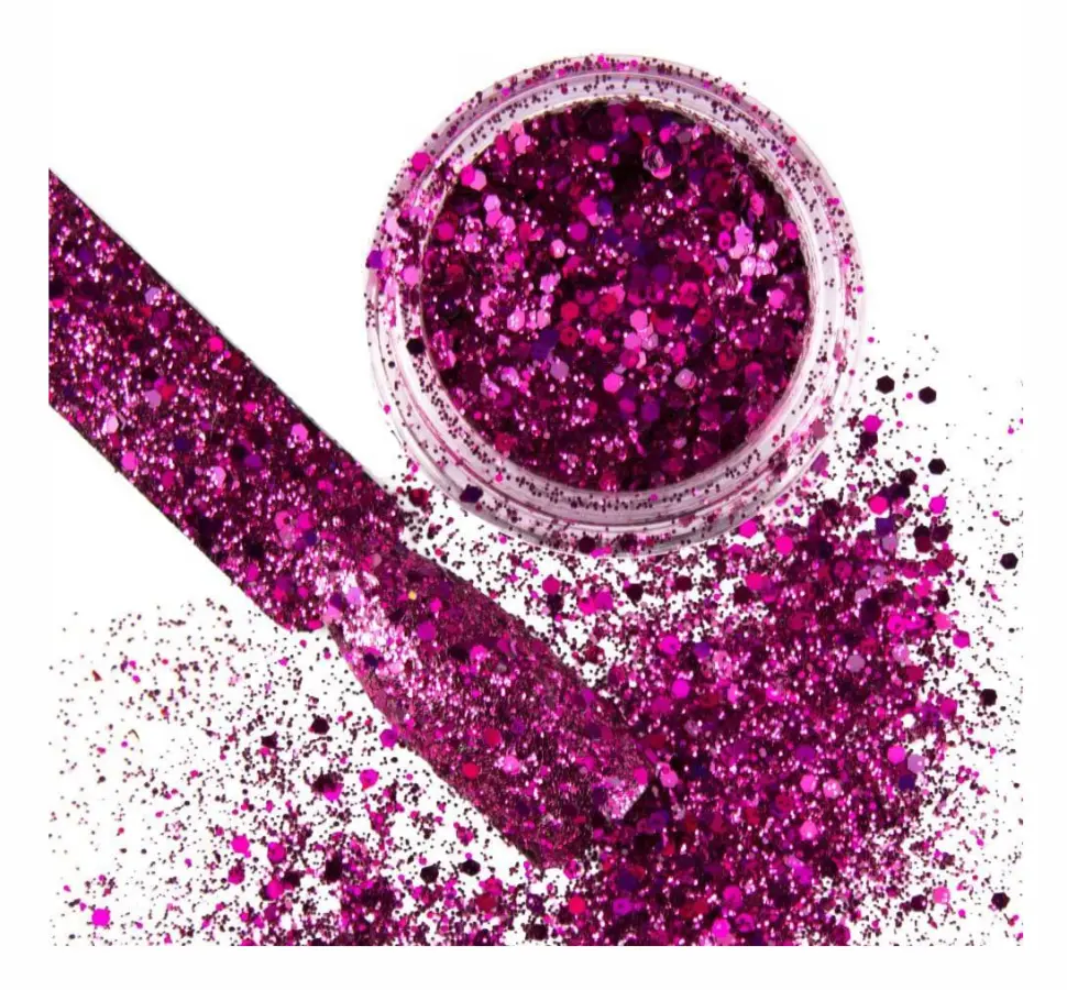 Nagelglitter - Wink Effect - Hexagon - 18