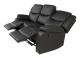Baruno Reclinersoffa 3-Sits Konstläder