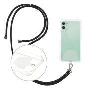 Universal Crossbody Nylon Patch Neck Strap Lanyards Rope för Mobile