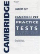 CAMB PET PRAC TEST ANSWER KEY