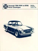 Triumph Parts Catalogue: Tr6 1974-76