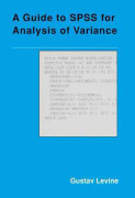 A Guide to SPSS for Analysis of Variance