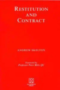 Restitution and Contract