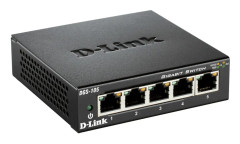 D-LINK 5-PORT 10/100/1000 GIGABIT METAL HOUSING DESKTOP SWITCH