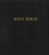REB Lectern Bible, Black Imitation Leather over Boards, RE932:TB Black Imitation Leather REB200
