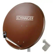 Schwaiger SPI9962SET9 Parabolkit Abonnenter: 4 80 cm